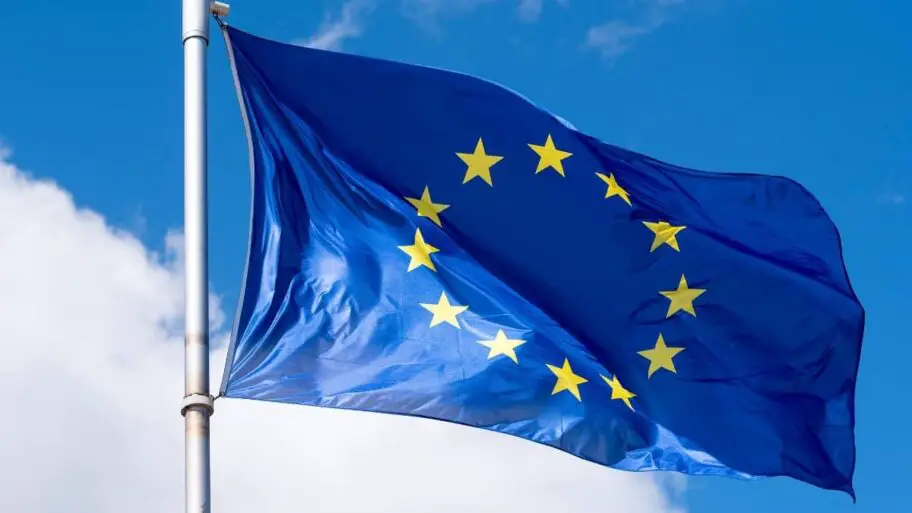 EU - Den europeiske union - flagg