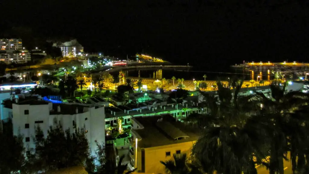 Natt i Puerto Rico Gran Canaria