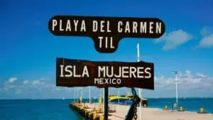 Playa del Carmen til Isla Mujeres