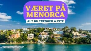 Været på Menorca
